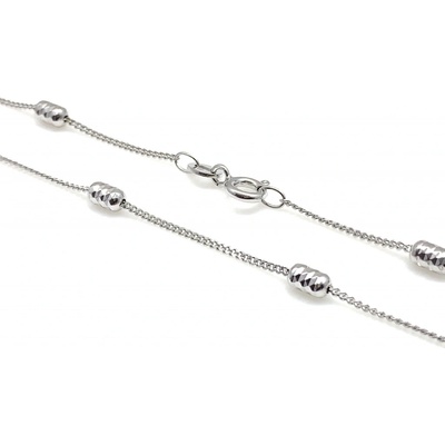 Jan Kos jewellery Stříbrný řetízek typu pancer 12111514