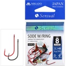 MIKADO HOOK SENSUAL SODE W/RING RED vel.16 10 ks