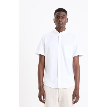 Celio Бяла мъжка риза с къс ръкав Celio Barik Celio | Byal | МЪЖЕ | L