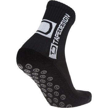 TapeDesign Юношески чорапи TapeDesign Classic Grip Socks Juniors - Black