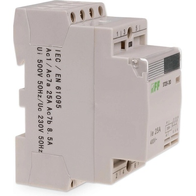 ST25-30 - Elektromagnetický stýkač, 230V, 25A, 3x NO, AC1: 9kW / AC3: 2,2kW