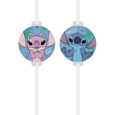 Procos Slamky papierové Stitch & Angel 4 ks