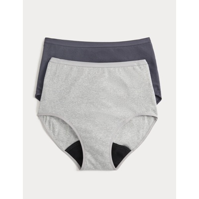 Marks & Spencer Висок абсорбционен менструален слип, 2 броя Marks & Spencer сива Marks & Spencer | Siv | ЖЕНИ | 6