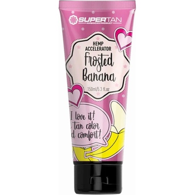 SuperTan Frosted Banana intenzivní urychlovač opalování do solária 150 ml