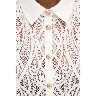 Morgan Блуза тип риза дамска от памук (DLILA)