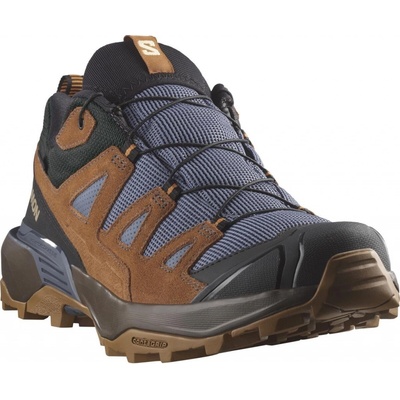 Salomon X Ultra 360 Leather Gore Tex pánské boty šedá hnědá