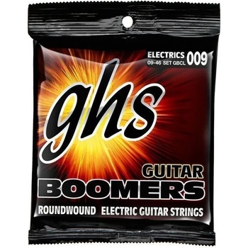 GHS Boomers Roundwound 9-46 Струни за електрическа китара (GHS GB CL)
