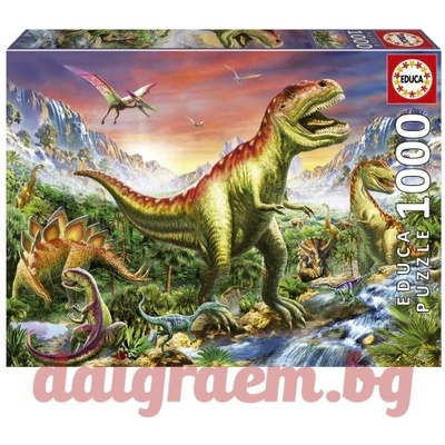 Educa Пъзел educa 19560 - 1000 части - Джурасик гора (edu19560)