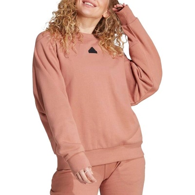 Sportswear City Escape Loose Crew Sweatshirt Brown