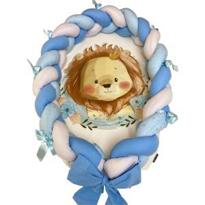 Niki' s Dreams Бебешко гнездо 3в1 Лъвче с възглавничка (140021-0)