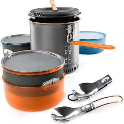 GSI Outdoors Комплект съдове за готвене за 2 лица Halulite Dualist HS 1, 8 л (TO.50259)