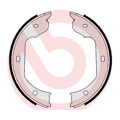 Sada brzd. čeľustí parkov. brzdy BREMBO S 06 511