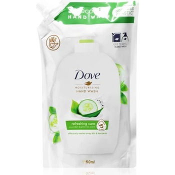 Dove refreshing care cucumber & green tea tekuté mydlo náhradná náplň 500 ml