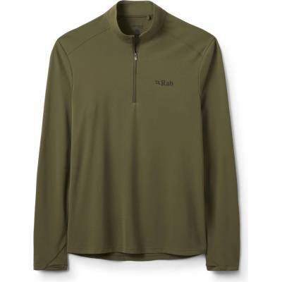 Rab Мъжка спортна тениска Rab Force L/S Zip Sport shirt - Olive - размер M (216-7518-0212)