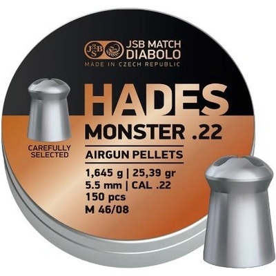 Diabolky JSB Hades Monster 5,5 mm 150 ks