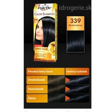 Schwarzkopf Palette Color Shampoo 339 modročierna