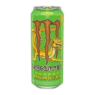 Monster Dragon Energetický čajový nápoj s příchutí citronu 473 ml