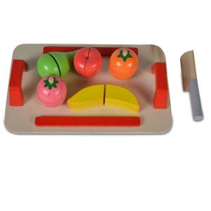 Moni Дървена дъска за рязане с плодове Moni Toys (107902)