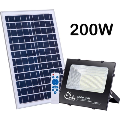 Foxgood Соларен led прожектор 200w с отделен фотоволтаичен панел (1791-200)