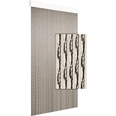 Záves na dvere PAOLA 100x230cm biely