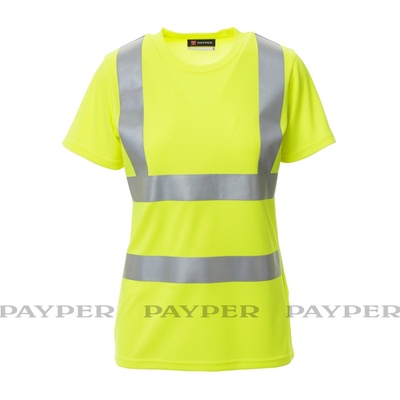 Payper dámske reflexné tričko AVENUE LADY Žltá fluo L