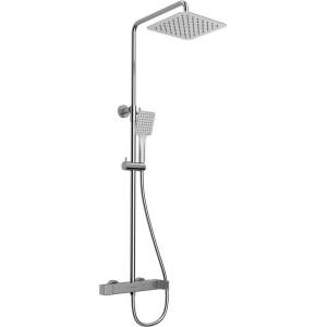 SAPHO Cubemix - Душ комплект със смесител, 25x25 см, хром CM139 (CM139)