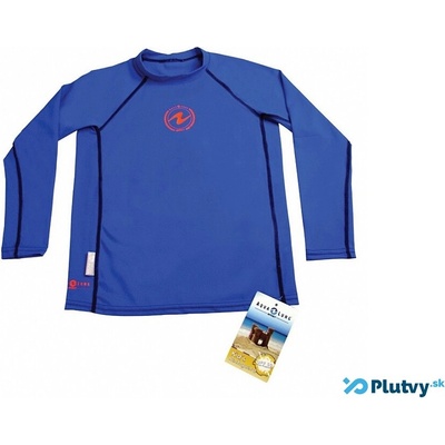 AquaLung Rash Guard Kids LS modrá