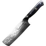 HARAHU Дамаски кухненски нож - Small Cleaver/Черен KP32713