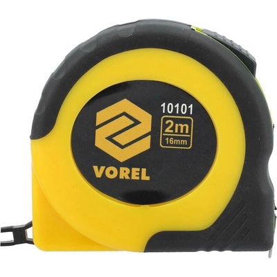 Vorel metr svinovací 2 m x 16 mm žluto - černý TO-10101
