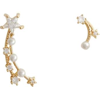 HARAHU Обеци Tereza - Златни KP21254 (TE-21254)