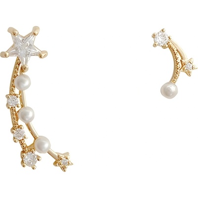 HARAHU Обеци Tereza - Златни KP21254 (TE-21254)