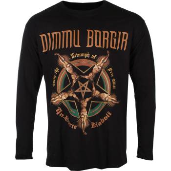 Plastic head Мъжка тениска с дълъг ръкав dimmu borgir - free will - black - plastic head - ph13495ls
