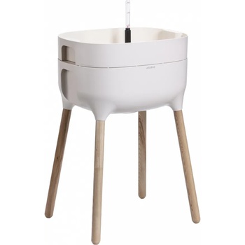 Image 1 of Plastia Саксия с напоителна система Urbalive висока, слонова кост, Размери на продукт: 51х38х76