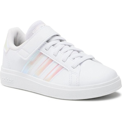 adidas Сникърси adidas Grand Court Lifestyle Court Elastic Lace and Top Strap Shoes GY2327 Бял (Grand Court Lifestyle Court Elastic Lace and Top Strap Shoes GY2327)