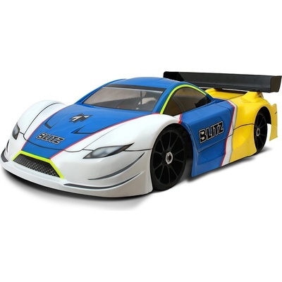 BLITZ Lexanová karoserie čirá 1/8 GT4 včetně křídla tlouštka 1,0 mm