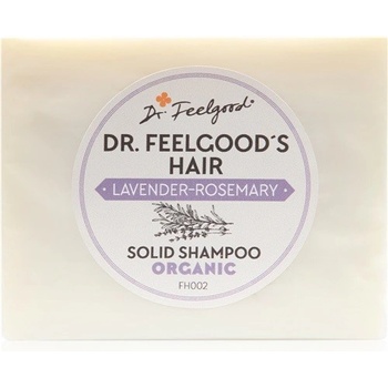 Dr. Feelgood Lavender & Rosemary organický tuhý šampón 100 g