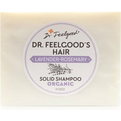 Dr. Feelgood Lavender & Rosemary organický tuhý šampón 100 g