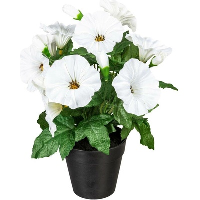 Gasper Umělá petúnie 28 cm, bílá