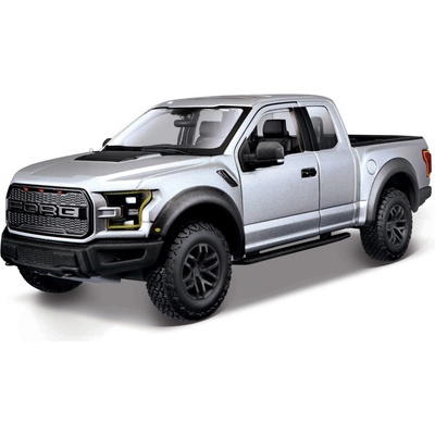 Maisto 2017 Ford F-150 Raptor metal šedá 1:24