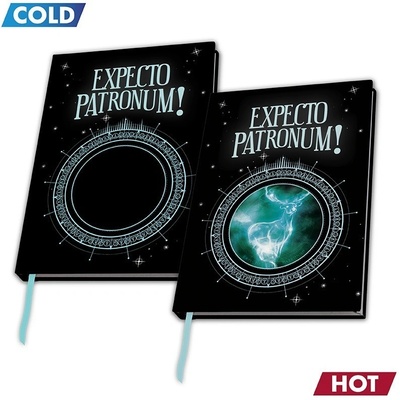ABYstyle Zápisník Harry Potter Expecto Patronum měnící se A5 – Zboží Živě