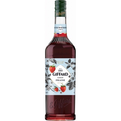 Giffard Strawberry, jahodový sirup, 1 l