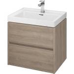 Cersanit S924-008 - Шкаф за баня под мивка CREA 60x54x45 см дъб (CS0140)