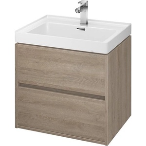 Cersanit S924-008 - Шкаф за баня под мивка CREA 60x54x45 см дъб (CS0140)