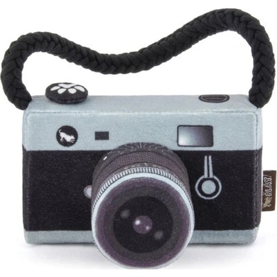 Play fotoaparát s chroupacím a troubícím zvukem 14 cm