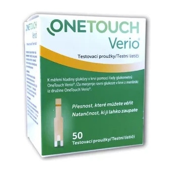 One Touch Verio testovacie prúžky 50 ks