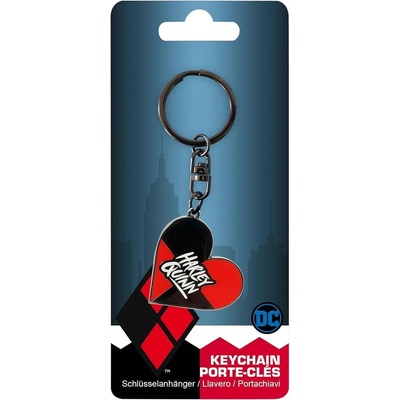 ABYstyle Ключодържател DC Comics Harley Quinn`s Heart