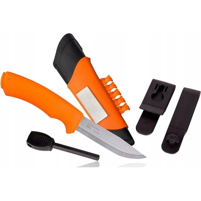 Morakniv Mora Bushcraft Survival černý-oranžový nerezová ocel