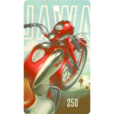 Bohemia Gifts Aromatická vonná karta Motorka 250 11 x 6,3 cm