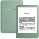 Amazon Kindle (latest generation) - The lightest and most compact Kindle, with anti-glare screen, faster page turning and customizable frontlight - 16 GB - no ads - matcha green - RS23CV - boombuy Четец за Е-книги