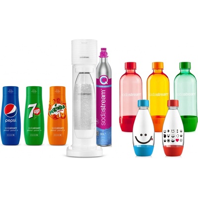 SodaStream Gaia White Family Pack